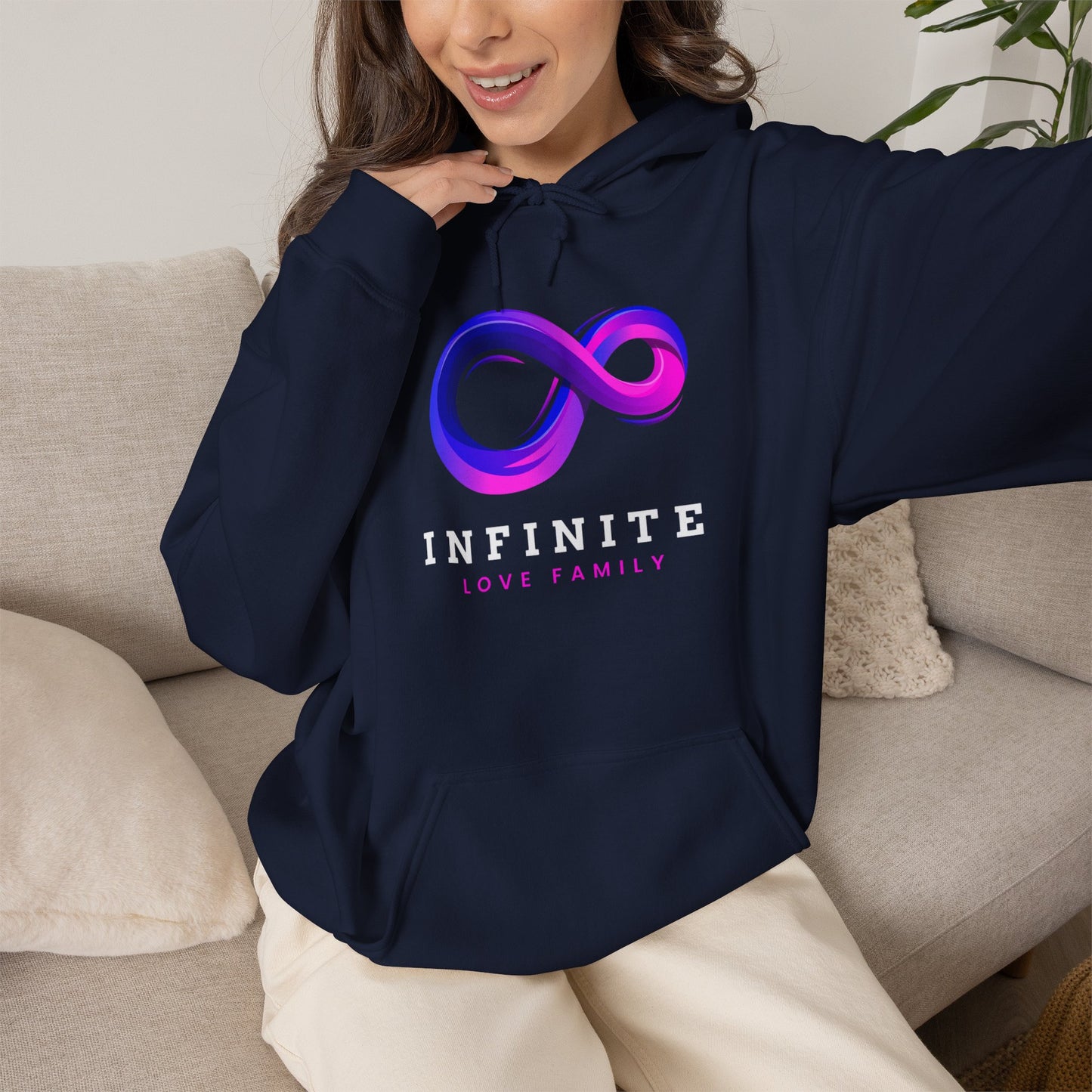 Infinite love family hoodie