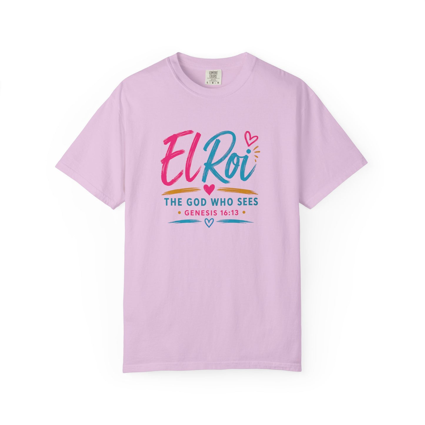 El Roi T-Shirt — "The God Who Sees" Genesis 16:13 Christian Tee