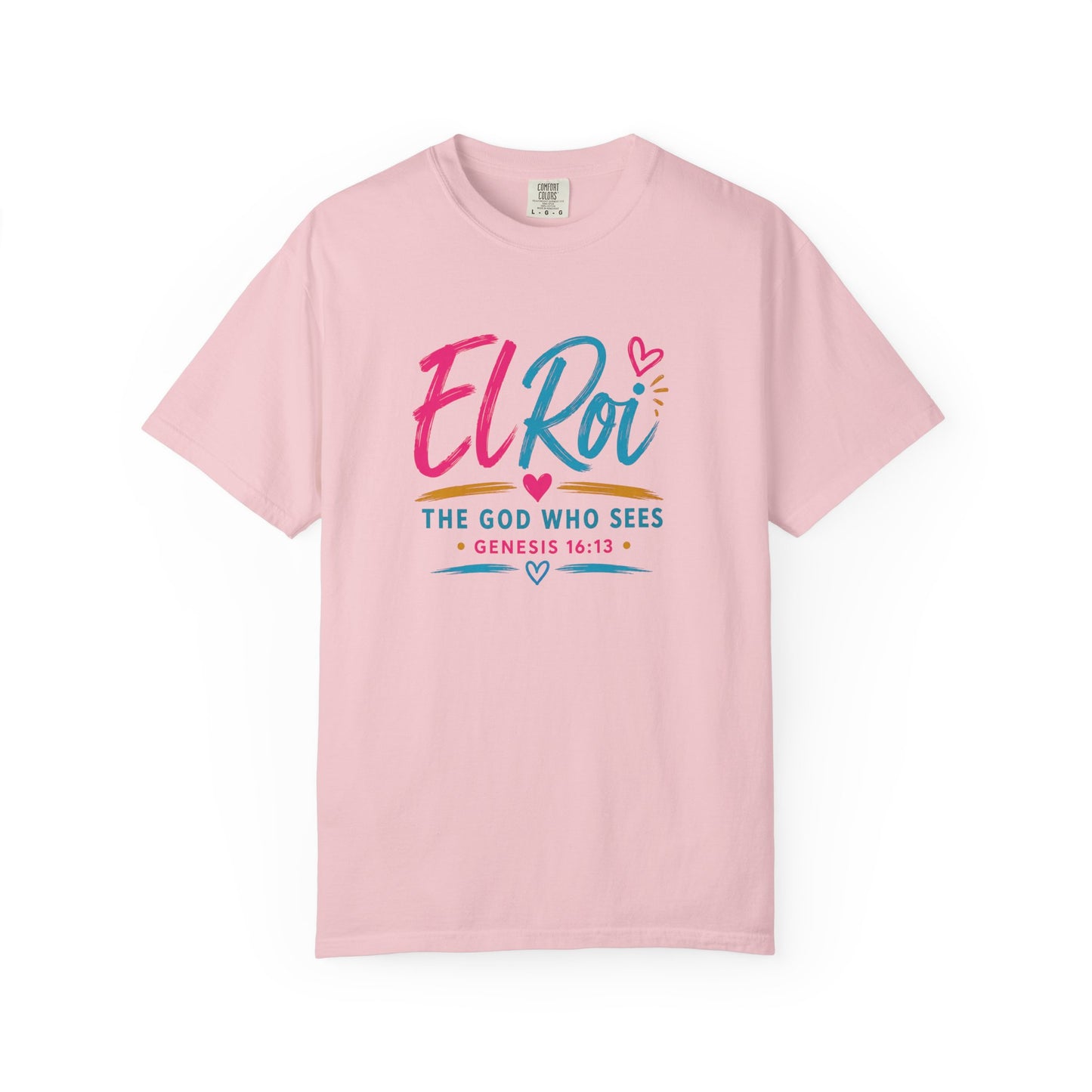 El Roi T-Shirt — "The God Who Sees" Genesis 16:13 Christian Tee