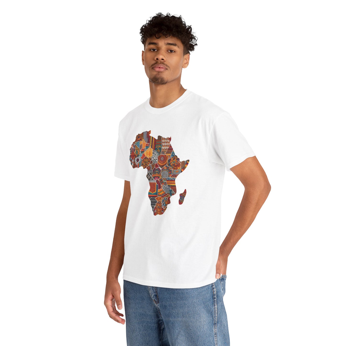 African Heritage Graphic T-Shirt | Premium Unisex Africa Map Tee