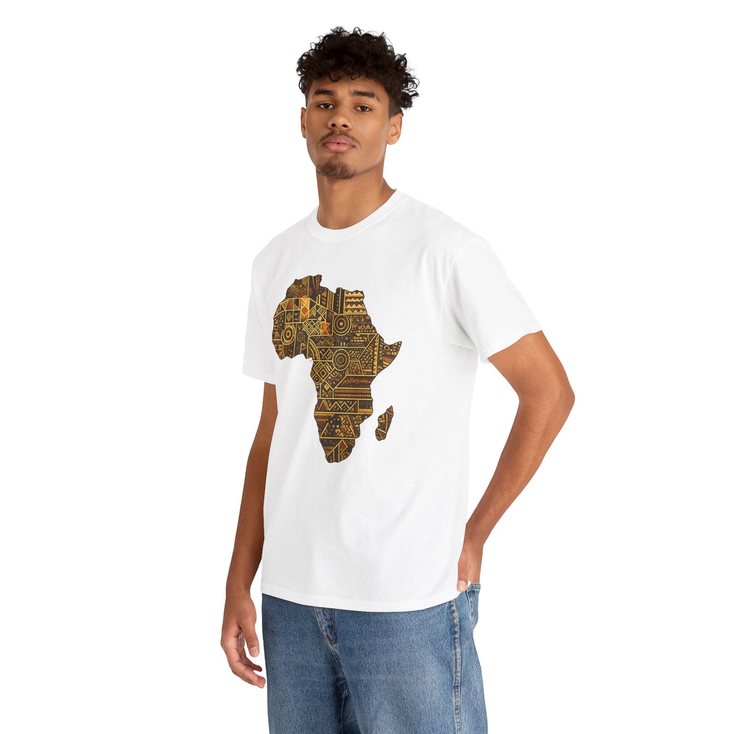 African Heritage Graphic T-Shirt | Premium Unisex Africa Map Tee
