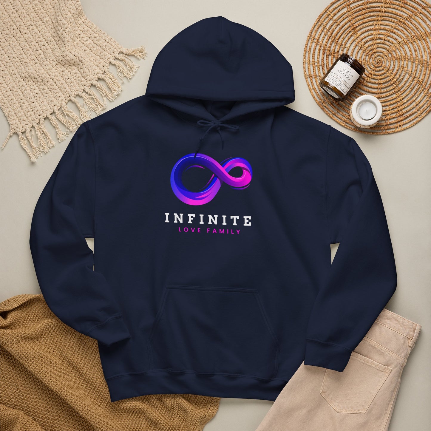 Infinite love family hoodie