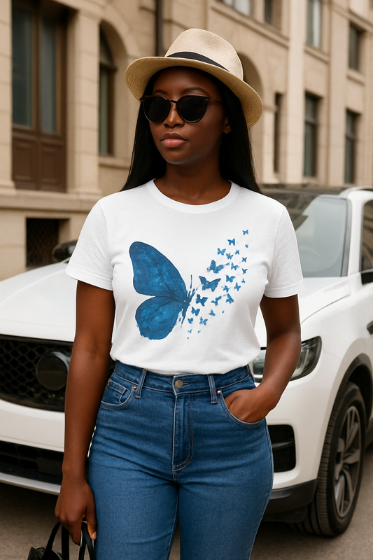 🦋 Butterfly Cotton T Shirt