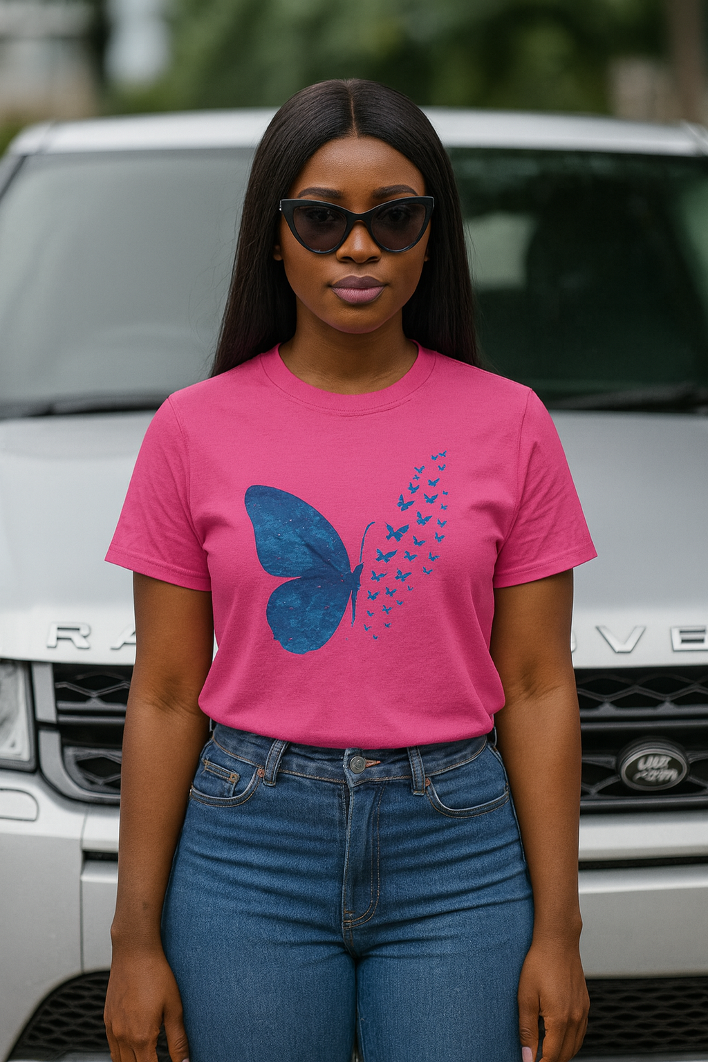 🦋 Butterfly Cotton T Shirt