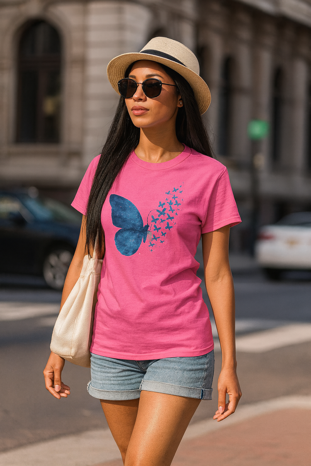 🦋 Butterfly Cotton T Shirt