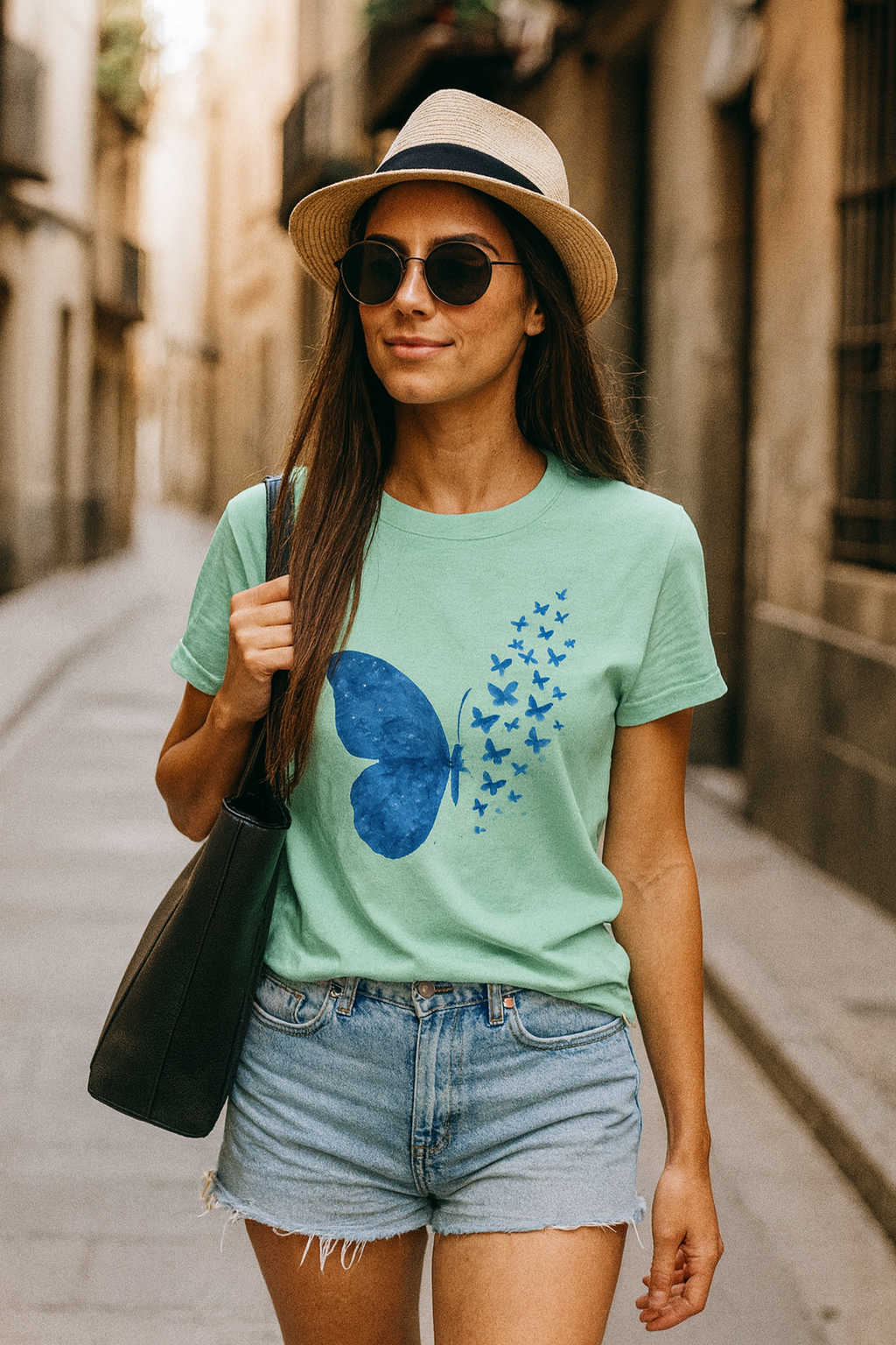 🦋 Butterfly Cotton T Shirt