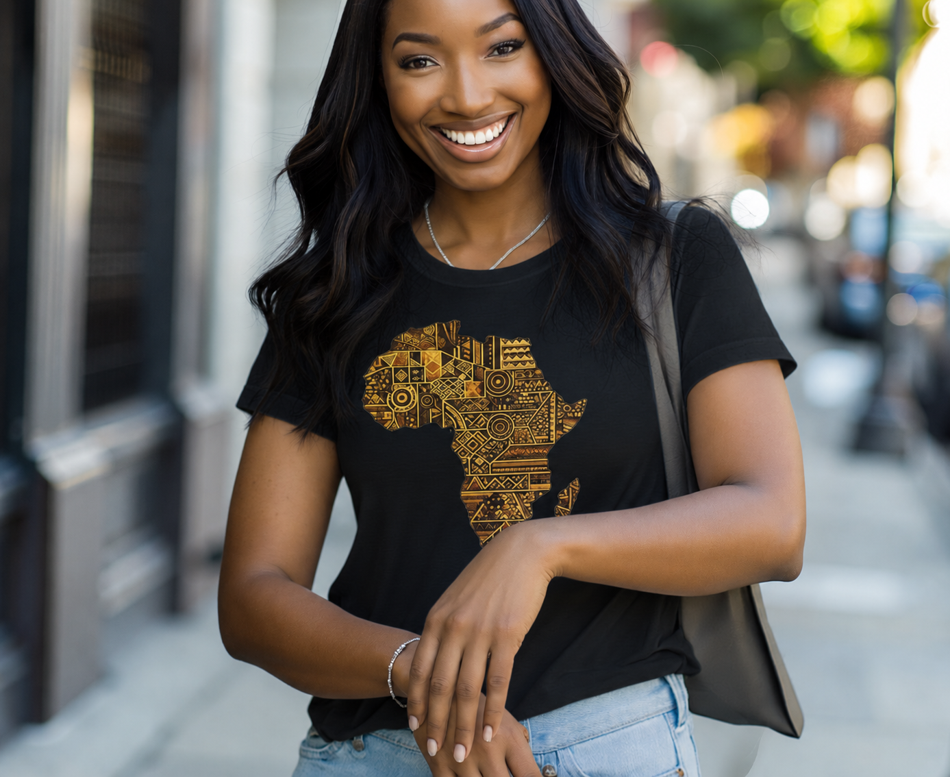 African Heritage Graphic T-Shirt | Premium Unisex Africa Map Tee