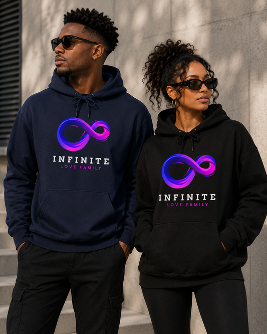 Infinite love family hoodie