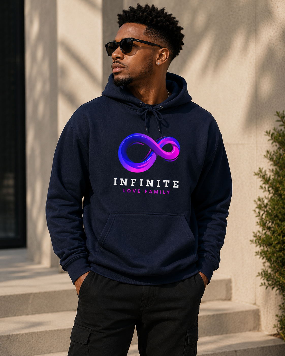 Infinite love family hoodie